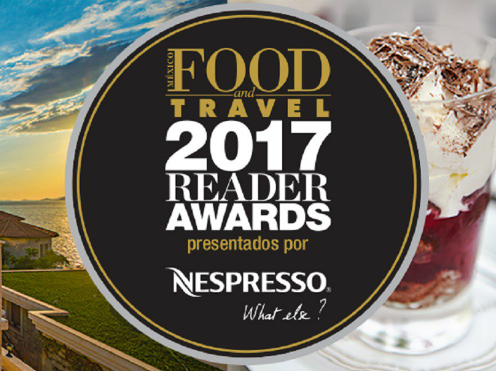 The icon for food travel reader awards
