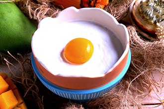 Breakfast meal provided by Cuca Bali restaurant