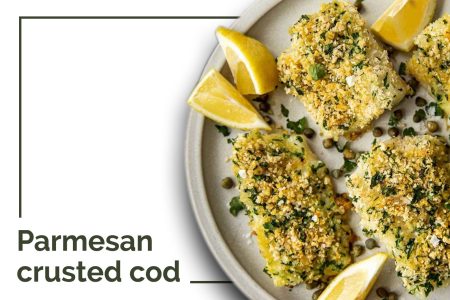 PARMESAN CRUSTED COD
