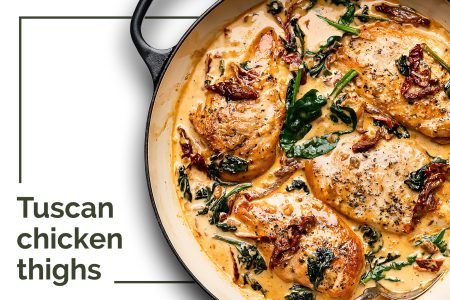 TUSCAN CHICKEN THIGHS