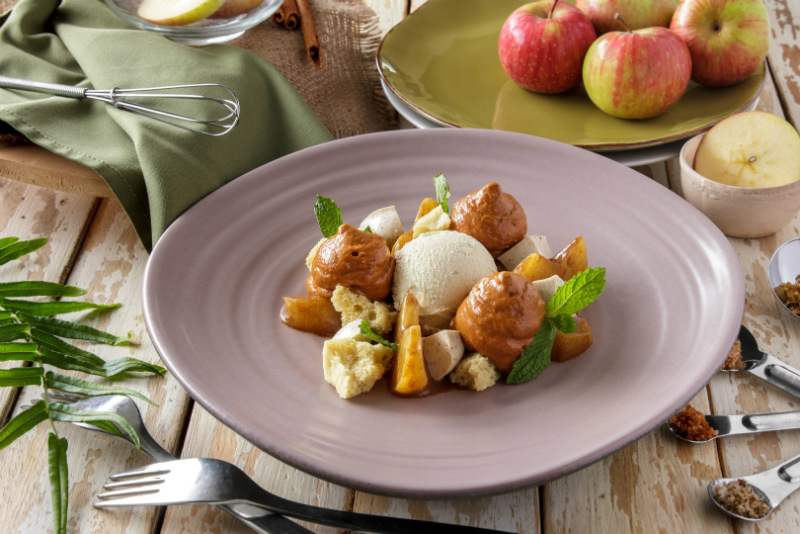 a tasty food presented in Cuca Bali restaurant