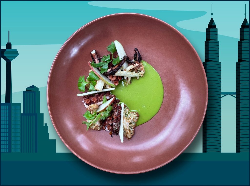 Cuca Tapas Hooked BBQ Octopus