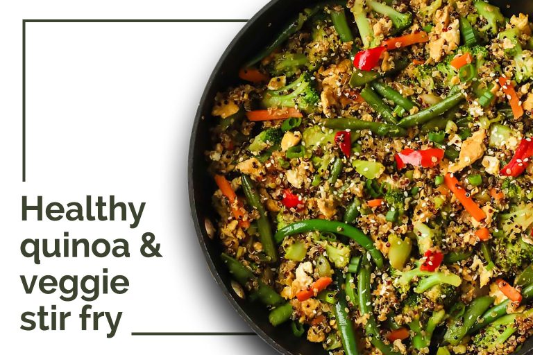 Healthy Quinoa & Veggie Stir Fry